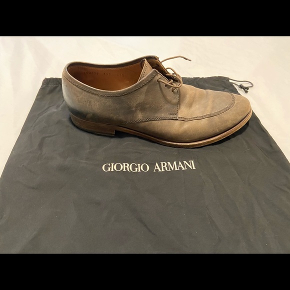 Giorgio Armani Brown Leather shoes - Picture 3 of 6